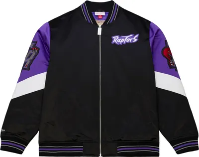 Produktbild von M&N Heavyweight Satin Jacke NBA Toronto Raptors - M