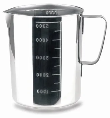 Immagine prodotto di Annaffiatoio in acciaio inossidabile Unyqoos® da 5 litri – annaffiatoio resistente alla ruggine con manico ergonomico, ideale per piante da giardino e da interno, dal design moderno, sia all'esterno che all'interno