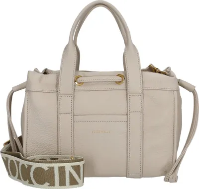 Produktbild von Coccinelle 2day Signature - Henkeltasche 26 cm (lamgskin white)