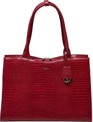 Zdjęcie produktu dla Socha Design Torba biznesowa krokodyl bordowy "15.6", wykonana z NIVODURU