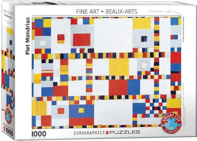 Immagine prodotto di Eurographics Puzzle Victory Boogie Woogie - Mondrian, 1000 Teile, 68 x 48 cm, 6000-6168