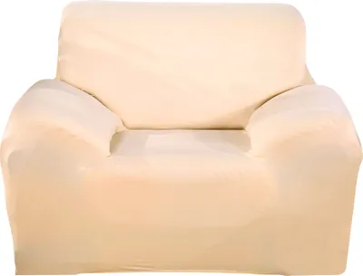 Obrázek produktu pro Obal na pohovku Stretch Fabric Sofa Cover Nábytek Protector 1/2/3/4 Seat Couch Cover (béžová)