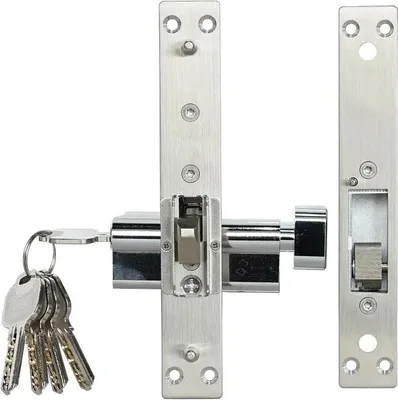 Image de Serrure électrique, construction durable, sécurité améliorée, clé unique
