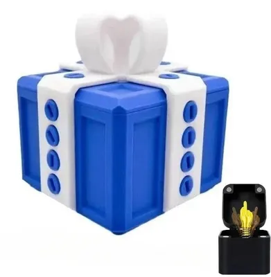 Produktbild von Mittelfinger Geschenkbox, kreative Schreibtischdekoration, originelles Weihnachtsgeschenk, Geschenk- und Geschenkset E