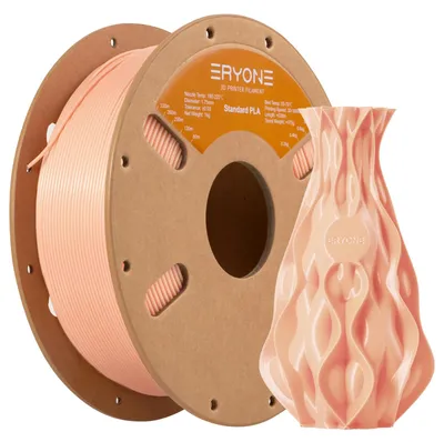 Immagine prodotto di Filamento PLA ERYONE, 1,75 mm, filamento per stampante 3D, precisione dimensionale +/- 0,03 mm, bobina da 1 kg, superficie liscia