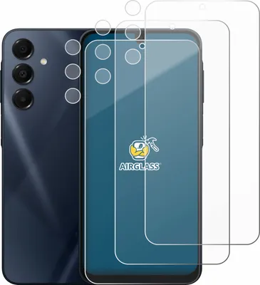 Produktbild von 3x BROTECT Schutzglas für Samsung Galaxy A16 5G (Display+Kamera) Schutzfolie Panzer Folie Glas Display Schutz klar