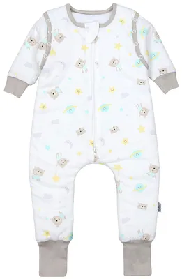 Produktbild von TupTam Schlafsack mit Beinen und Ärmeln 2.5 TOG,  , Farbe: Bär_Mond_Sterne, Größe: 116-122