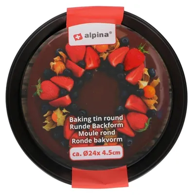 Zdjęcie produktu dla Forma do pieczenia Alpina Ø24x4,5 cm