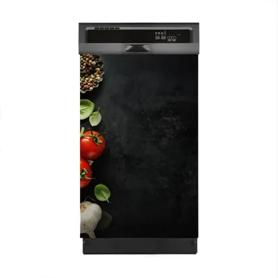 Produktbild von Aufkleber sticker 45x70 cm Dekorative folie Spülmaschine - Italienisches Essen