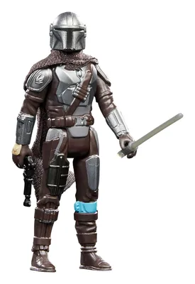 Imagen del producto de Figura The Mandalorian Star Wars The Book Of Boba Fett Retro Articulada 9,5 cms