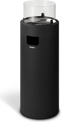 Produktbild von Enders Terrassenfeuer Nova® LED L Black/Silver Feuerstelle 5601