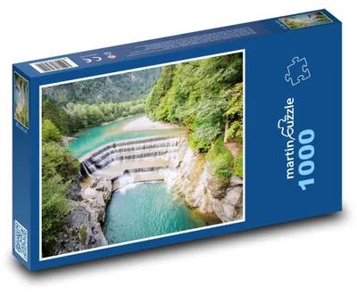 Obrázok produktu pre Puzzle 1000 Lechfall - vodopád - martinpuzzle