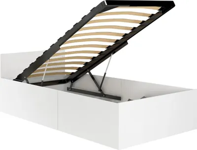 Produktbild von Metalllattenbett 90x200 NERION