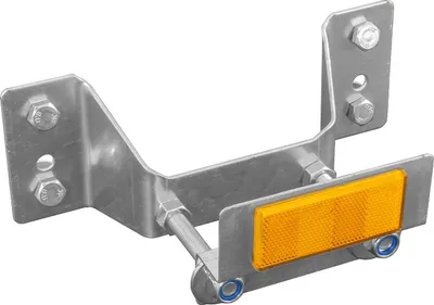 Produktbild von UNITRAILER Ersatzradhalterung für Garden KIPP Anhänger mit Reflektor 270x95mm