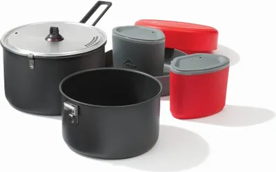 Produktbild von MSR Quick 2, Topf-Set, Schwarz, Rot, Schwarz, 197 mm, 127 mm