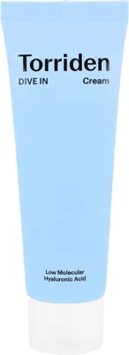 Zdjęcie produktu dla Torriden DIVE-IN Low Molecular Hyaluronic Acid Cream 80 ml - Krem z niskocząsteczkowym kwasem hialuronowym