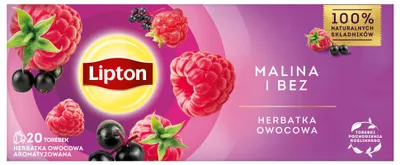 Zdjęcie produktu dla Lipton Fruit Malina i Bez 20TB