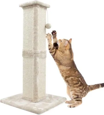 Produktbild von Famanu Kratzbaum für Katzen mit Sisal und Ball - Beige