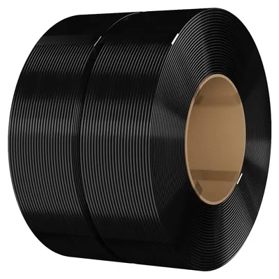 PLA Navulfilament 1,75 mm, 2 kg Schwarz, spulenlos