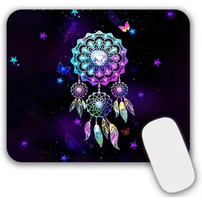 Image de Tapis de souris gaming pour bureau, dimensions 24 x 20 x 0,3 cm, lavable, antidérapant, en tissu Élasthanne
