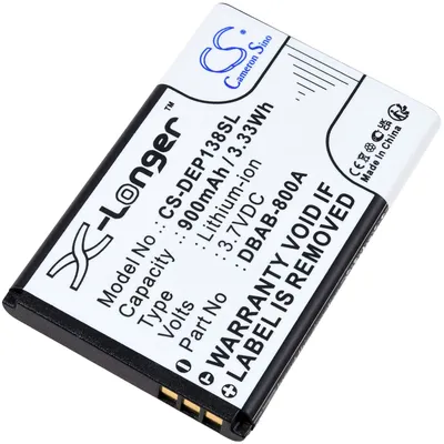 Produktbild von Akku für Doro 1378 1380 1382 1385 Senioren-Handy