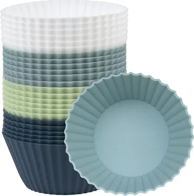 Produktbild von Silikon Muffinformen Backformen Muffinblech Silikonform
