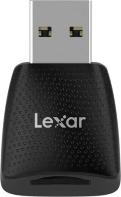 Zdjęcie produktu dla Lexar RW330, MicroSD (TransFlash), MicroSDHC, MicroSDXC, Czarny, 170 Mbit/s, USB 3.2 Gen 1 (3.1 Gen 1) Type-A, 38,2 mm, 23,3 mm