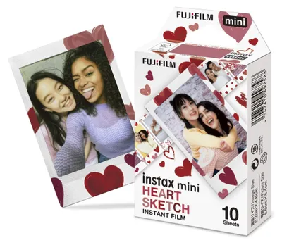 Produktbild von Fujifilm instax mini Film Heart Sketch