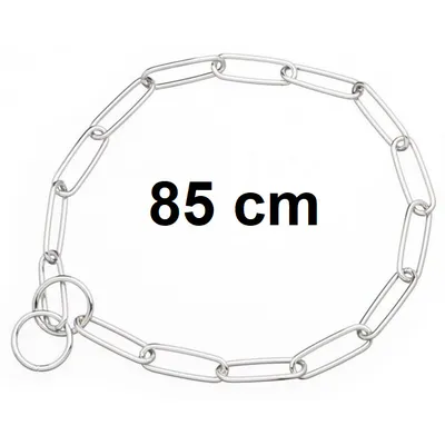 Obrázok produktu pre Nobby Halskette chrom, große Glieder L: 85 cm; Ø 4,0 mm