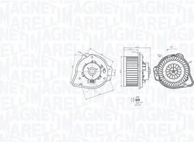 Immagine prodotto di ventilatore elettrico VOLVO V70 I (875, 876) 2.4