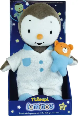 Image de JEMINI Peluche T'choupi Luminou 25cm