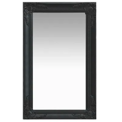 Produktbild von vidaXL vidaXL - Wandspiegel - Barock - Stil - 50x80 - cm - schwarz