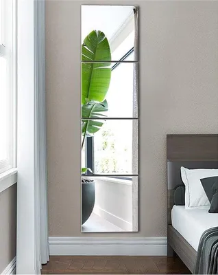 Produktbild von Selbstklebende Spiegelfliesen - HD Glas, Dekorativ