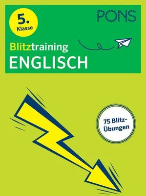 Produktbild von PONS Blitztraining Englisch 5. Klasse