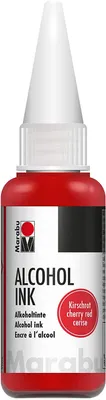 Produktbild von Marabu permanente Tinte Alcohol Ink kirschrot 20 ml