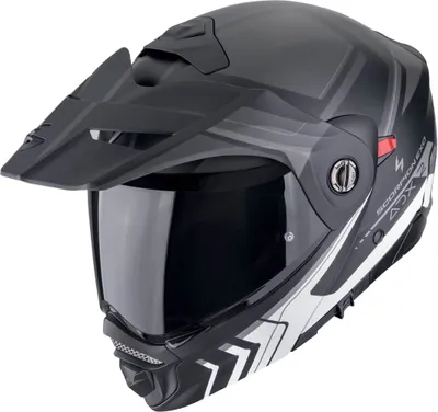 Produktbild von Scorpion Adx-2 Lewis Modularhelm Schwarz 2XL Schwarz 2XL