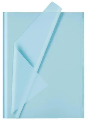 Produktbild von Seidenpapier Blau 50x70cm, 20 Blätter, Perlglanz, Geschenkpapier