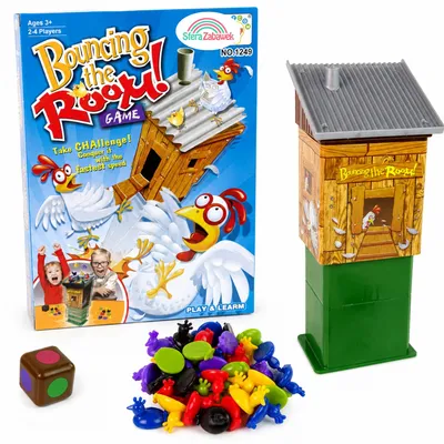 Produktbild von Verrücktes Hühnerhaus Spiel Geschicklichkeitsspiel Familienspiel Party Spiel