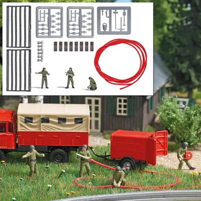 Produktbild von Busch A-Set: FW Mannschaft H0 7960