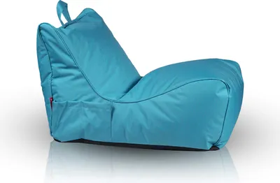 Produktbild von Ecopuf, Flavio, Sitzsack Pouf, Sack Poufsessel Pufsack, mit Seitentasche, Himmlisches Nc7