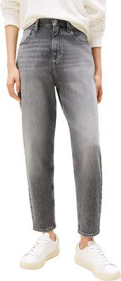 Produktbild von Tommy Jeans Damen Mom UH TPR Bi0177 Dw0dw20648 Zugeschnitten, Denim (Denim Black