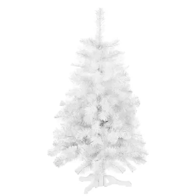 Image de Springos® Sapin de Noël artificiel - 120 cm | Sapin blanc avec support stable | Sapin de Noël pour une décoration de Noël élégante dans le salon