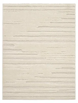 Produktbild von TT Home Wohnzimmer Teppich Hochflor Langflor Schlafzimmer Boho Design 3D Design Skandi Design Modern Unifarben Größe 120x160 cm