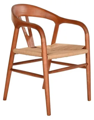 Zdjęcie produktu dla Krzesło do jadalni w kolorze brązowym, o ergonomicznym designie