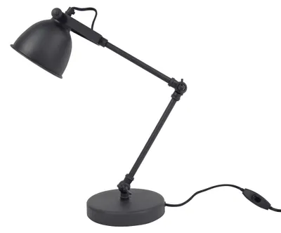 Zdjęcie produktu dla Lampa stołowa Desky Vintage, czarna