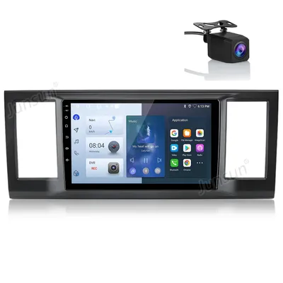 Image de android13 carplay 4+64G autoradio android auto 8kern 4GSIM wifi SWC RDS Für VW caravelle 2015-2020 DAB+ RDS GPS FM USB