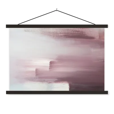 Produktbild von MuchoWow® Textilposter Malerei - Ölgemälde - Abstrakt 150x100 cm mit schwarzem Rahmen - Schlafzimmer