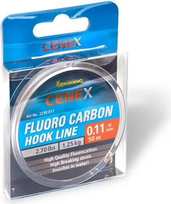 Produktbild von Browning Schnur Cenex Fluoro Carbon Hook Line ø0,11mm