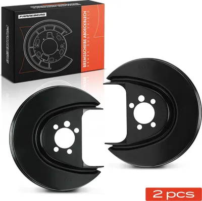 Image de Frankberg 2x tôle d'ancrage disque de frein essieu arrière des deux côtés pour VW Polo Audi A1 A2 Seat Ibiza Skoda Fabia