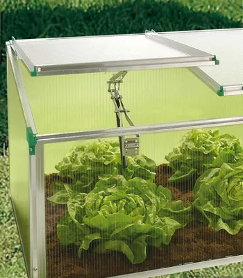 Obrázok produktu pre JUWEL Frühbeet Blumenbeet Biostar 1500 + Fensterautomat, Maße 150x80x50/40 cm